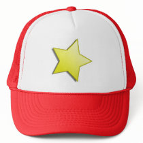 Gold Star Cap hats by Mama_O Gold Star Cap hats