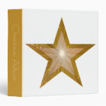 Gold Star 'Christmas Album' binder white