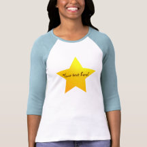 Gold Star customizable tee