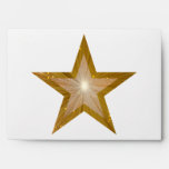 Gold Star envelope 2 white