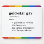 GOLD-STAR GAY mousepads
