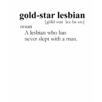 GOLD-STAR LESBIAN T-SHIRT / Gay Slang T-shirt by gay_pride GOLD-STAR LESBIAN T-SHIRT / Gay Slang T-shirt