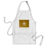 Gold Star 'Merry Christmas' apron