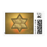 Gold Star of David Stamp