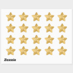 Gold Star Star Sticker