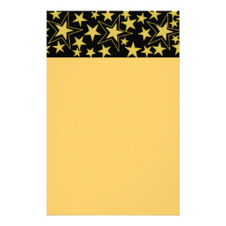 Gold Star Stationery | Zazzle