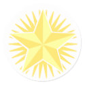 Gold Star Sticker