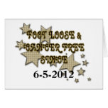 Gold Stars Cancer Free Since Greeting Cards