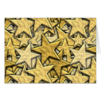 Gold Stars Card