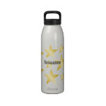 Gold Stars Liberty Bottle Just Add Name Water Bottle