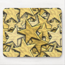 Gold Stars Mousepad