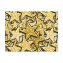 Gold Stars Post Cards