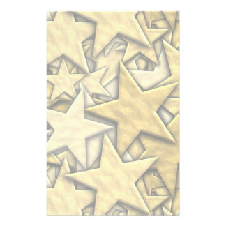 Gold Star Stationery | Zazzle