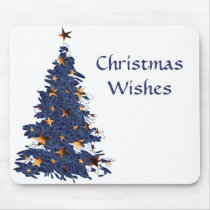 Gold stars template mousepads