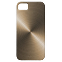 Gold Steel Look iphone case iPhone 5 Covers