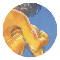 Gold stickers