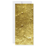 Gold stone custom rack cards