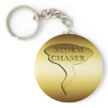 GOLD STORM CHASER KEYCHAINS