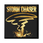 GOLD STORM CHASER FRIDGE MAGNETS