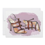 Gold Studded Sandal Stilettos Custom Invite