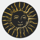 Gold Sun #2 - Sticker