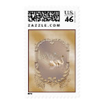 Gold Swans Stamp