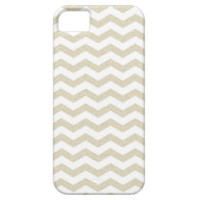 Gold taupe chevron zig zag hipster zigzag pattern iPhone 5 cases