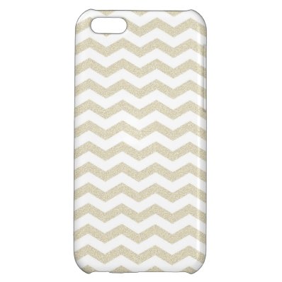 Gold taupe chevron zig zag textured zigzag pattern iPhone 5C covers