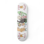 Gold Teef for Errbody by Patrick Jilbert Skate Boards