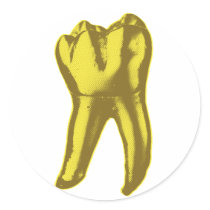 Gold Tooth Stickers