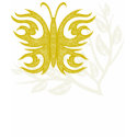 Gold Tribal "Butterfly" T-Shirt