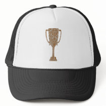 Gold TROPHY : Award Reward Celebration Hat