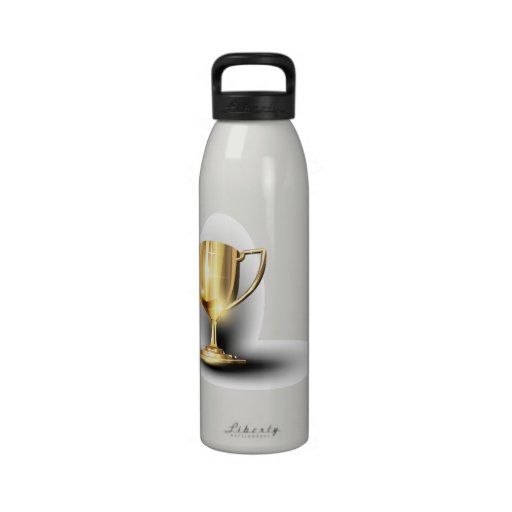 Gold Trophy Water Bottle