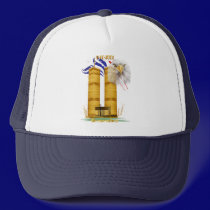 Gold Twin Towers, Eagle n Flag  Hats hats