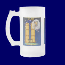 Gold Twin Towers, Eagle n Flag Mugs mugs