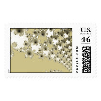 Gold Urchins Postage Stamp