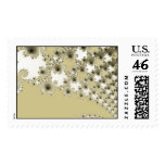 Gold Urchins Postage Stamp