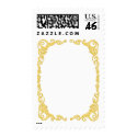 Gold Victorian Frame  Postage postage