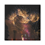 Gold w/Bluestreaks Fireworks magnets