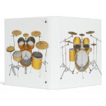 Gold / Yellow Drum Kit: Binder