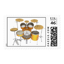 Gold / Yellow Drum Kit: Postage