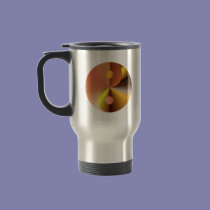 Gold Yin Yang mugs