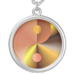 Gold Yin Yang Personalized Necklace