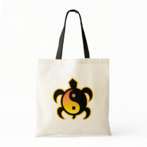 Gold Yin Yang Turtle Bags