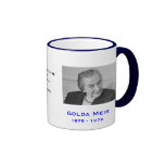 Golda Meir, Israel Mug