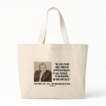 Golda Meir To Be Masters Of Our Own Fate Quote Canvas Bag