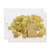 GoldCoinsBar093009 invitations by ShroudedLake GoldCoinsBar093009 invitations