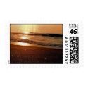 Golde sunset in Canada, postage stamp by design_girl Golde sunset in Canada, postage stamp