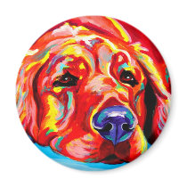 Golden #2 magnets by dawgart Golden #2 magnets