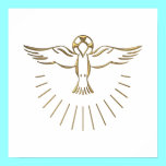 Golden "3-D" Ascent of The Holy Spirit posters